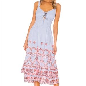 NWT Tularosa embroidered dress